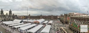 CDMX, Mexico City, Old Town Panoramic Street View