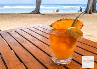 Mai Tai Cocktail on the Beach, Hawaii | Beverage Photographer
