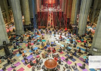 Grace Cathedral Interior Yoga, San Francisco, CA | Nob Hill