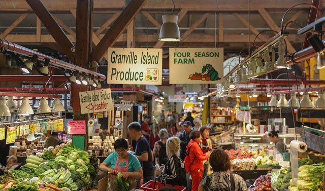 Granville Island, Public Market Interior | Vancouver, British Columbia, Canada