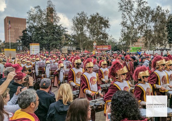 University of Southern California (USC) Marching Band, Football Gameday Tailgate