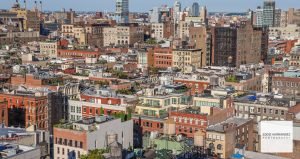 New York City, Aerial Rooftop View, SoHo