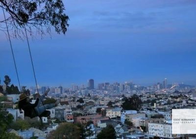Billy Goat Hill Tree Swing, San Francisco