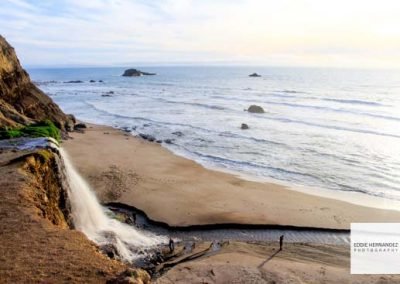 Alamere Falls, Sunset, Point Reyes, Marin County, California