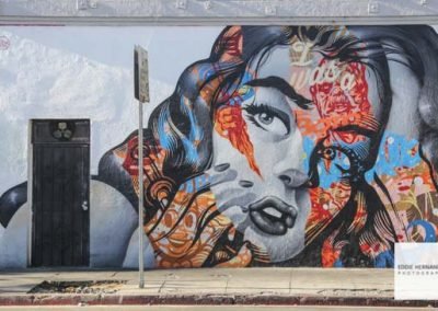 Arts District, DTLA Street Art Mural - Los Angeles