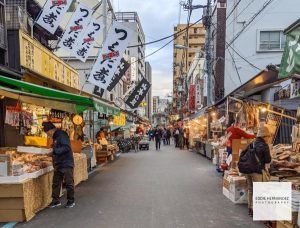 Tokyo, Japan Old Fish Market