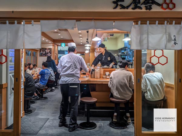 Rokurinsha Ramen Bar, Tokyo Ramen Street - Tokyo, Japan