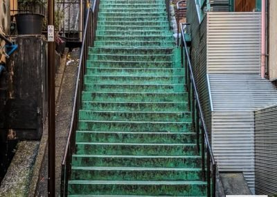 Green Stairs, Urban Tokyo Japan