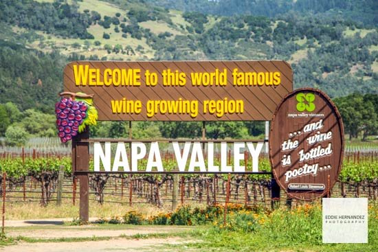 Napa Valley Sign, Tourism
