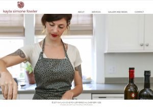 Private Chef Kayla Fowler, Professional Portrait, Woman's Headshot Idea, Example, Kitchen Photoshoot