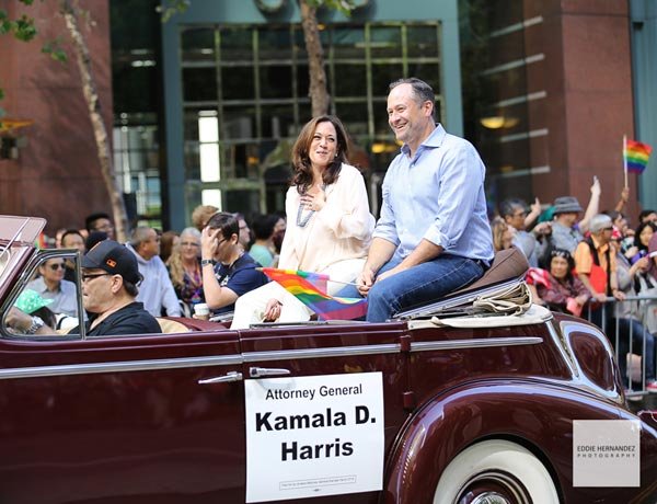 Kamala Harris, Husband, Douglas Emhoff - San Francisco