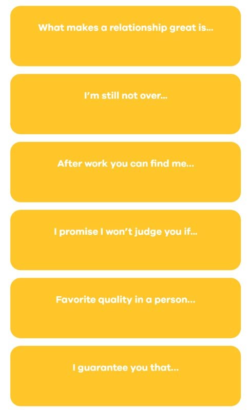 Good questions to ask on bumble