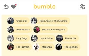 Bumble - Top Artists On Spotify
