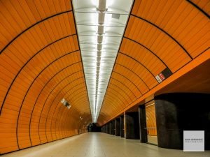 Munich Marienplatz Subway Interior, Germany