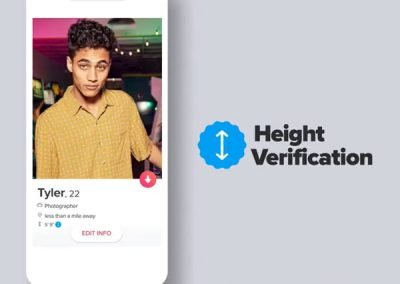 Tinder Height Verification, April Fools