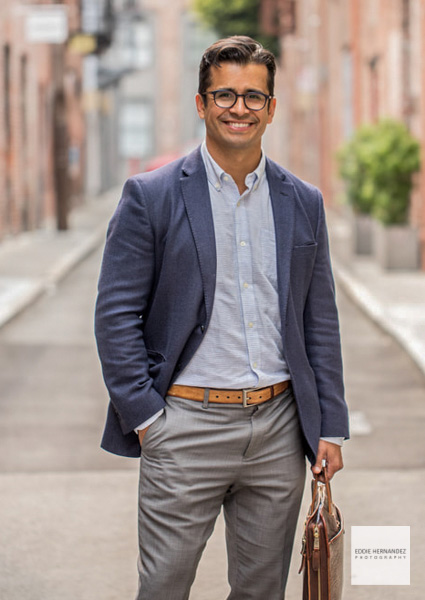 Men's Attorney Headshot, Male Lawyer Headshot San Francisco, Bay Area, Anuar Ramirez, Golden Gate Law University