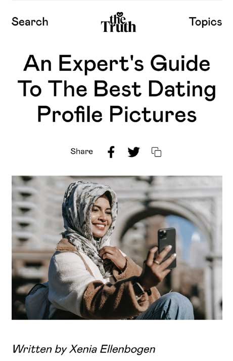 Badoo Best Dating Profile Photos According To Expert