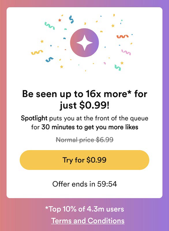 Bumble Premium - 1 Day