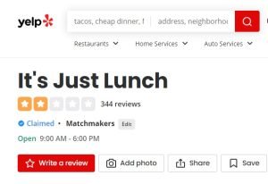 It's Just Lunch Matchmaking Service - Review