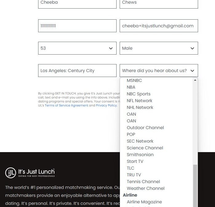 it-s-just-lunch-registration-questions