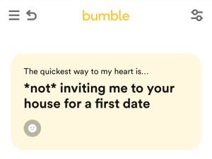 Bad Bumble Profile Prompt Answers