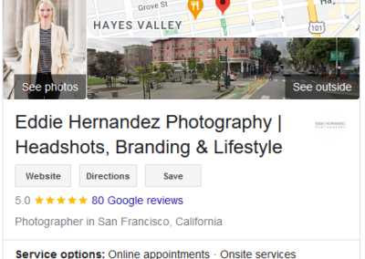 Eddie Hernandez Photography Reviews, Google